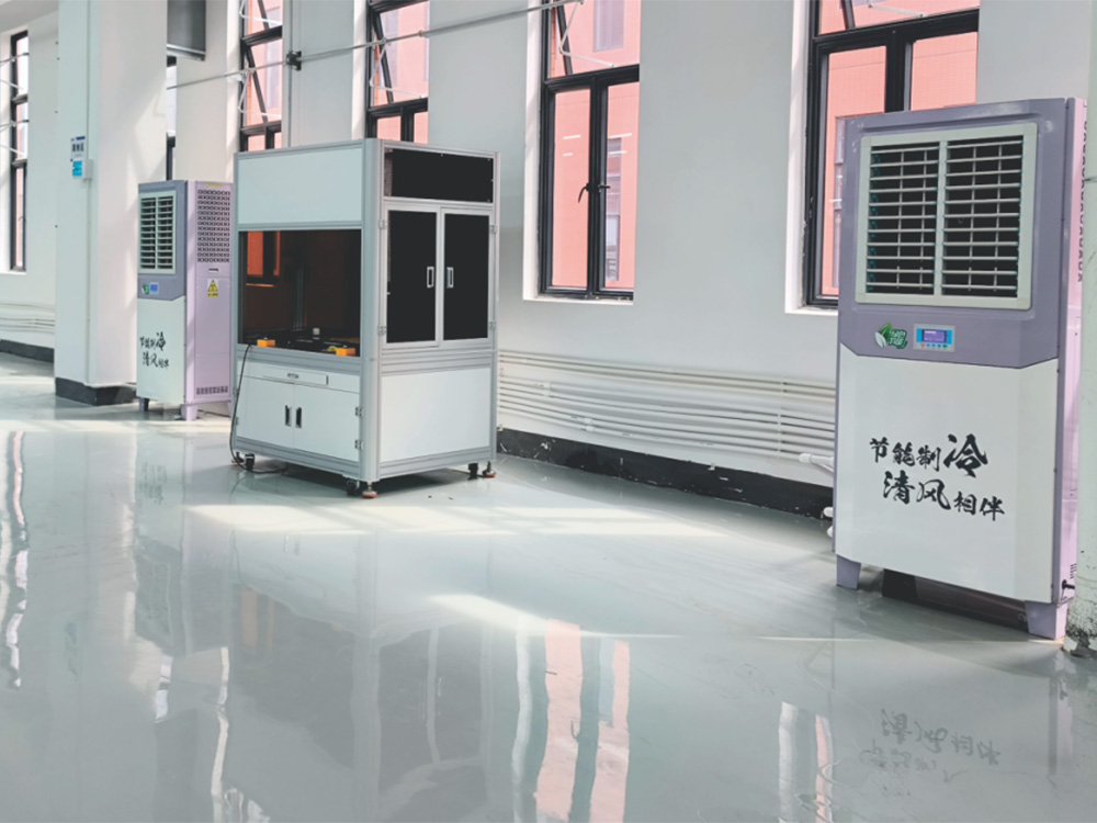 佛山某制品厂注塑车间工业省电空调工程案例