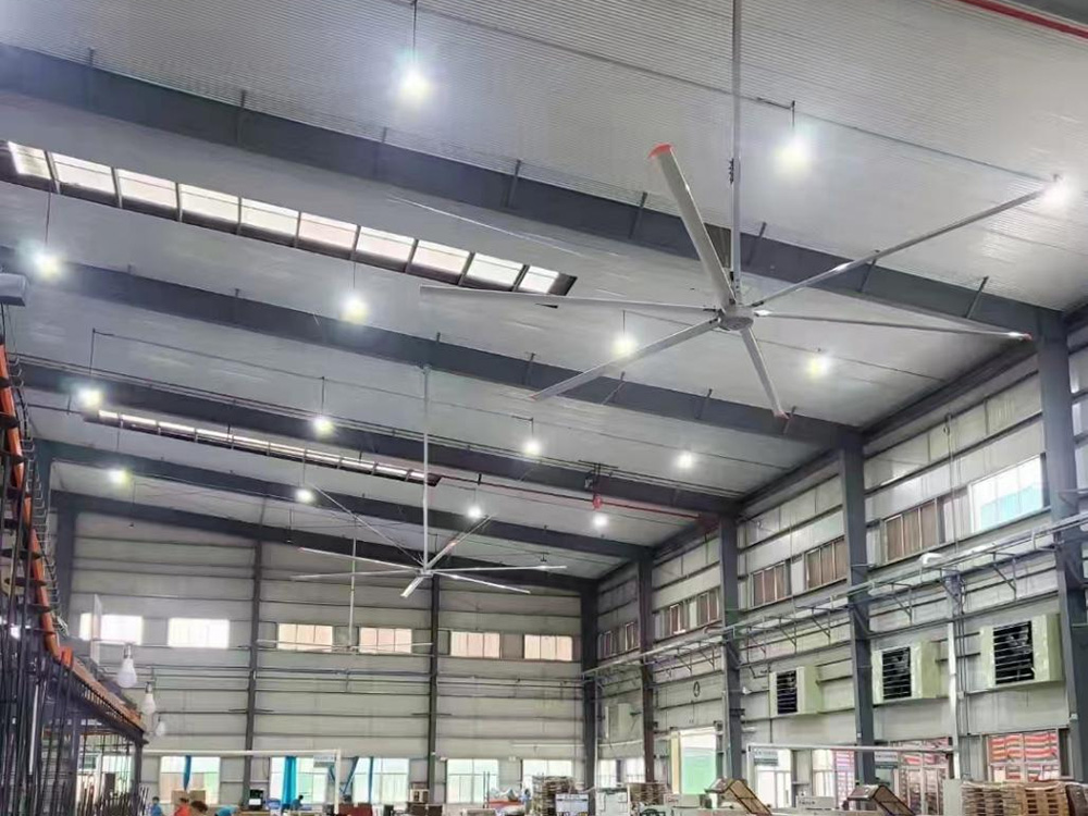 肇庆机械厂工业大风扇项目案例