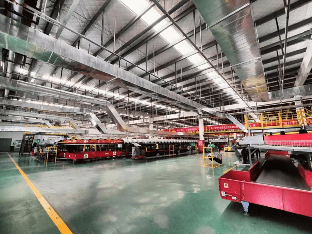 金属加工厂安装案例