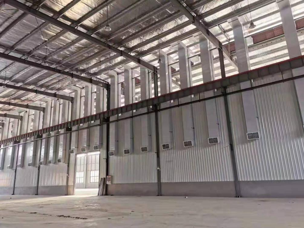 广州某铁皮车间降温案例